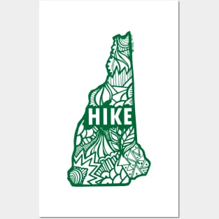 New Hampshire HIKE! Posters and Art